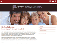 Tablet Screenshot of daveyfamilydentistry.com